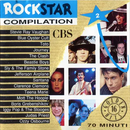 Stevie Ray Vaughan / Toto / The Clash a.o. - Rockstar Compilation 2