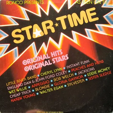Little River Band, Cheryl Lynn, Instant Funk, a.o. - Star Time