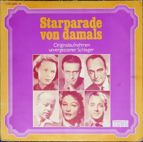 ilse werner - Starparade Von Damals - Originalaufnahmen Unvergessener Schlager