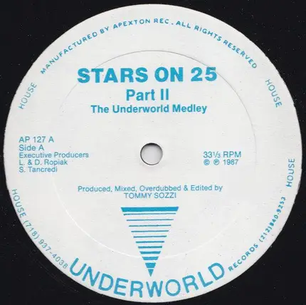 Tommy Sozzi - Stars On 25 Part II - The Underworld Medley