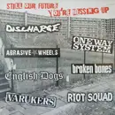 LP - Discharge / Riotsquad / Abrasive Wheels a.o - Still Our Future You're Messing Up - + insert