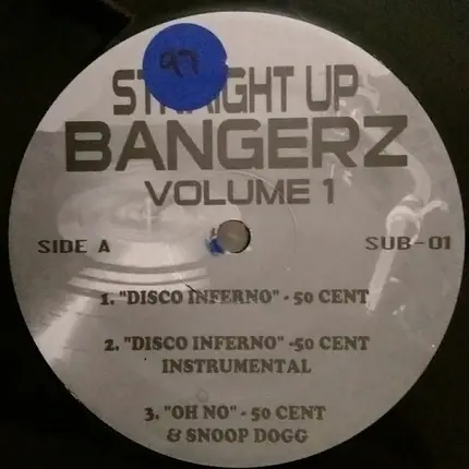 Hip Hop Compilation - Straight Up Bangerz Volume 1