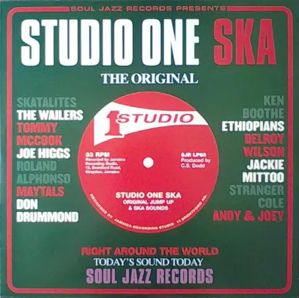 Jackie Mittoo, The Skatalites, Roland Alphonso - Studio One Ska (The Original)