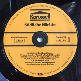 Willy Schneider - Südliche Nächte