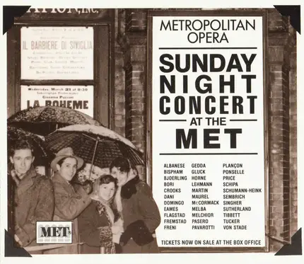 Hahn, Maurel, Verdi, a.o. - Sunday Night Concert At The Met