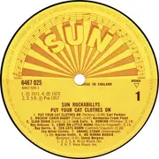 LP - Carl Perkins, Harmonica Frank Floyd, Jack Earls... - Sun Rockabillys - Put Your Cat Clothes On