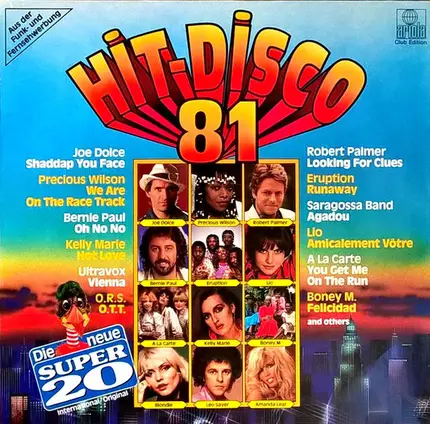 Joe Dolce, Precious Wilson, Bernie Paul - Hit Disco 81