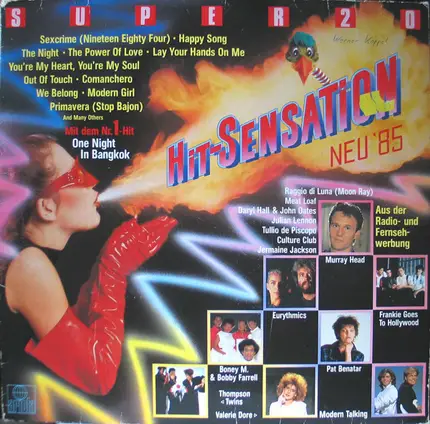 Murray Head,Eurythmics, Frankie Goes To Hollywood - Super 20 - Hit-Sensation Neu '85