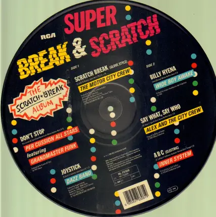 Motor City Crew, Grandmaster Funk, Dazz Band - Super Break & Scratch