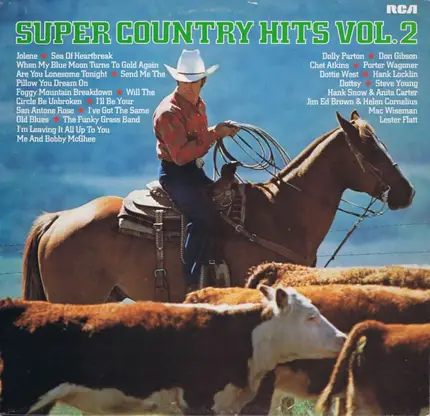 Dolly Parton / Chet Atkins / Don Gibson a.o. - Super Country Hits Vol. 2
