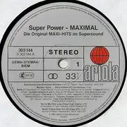 Double LP - Super Power Maximal - Super Power Maximal