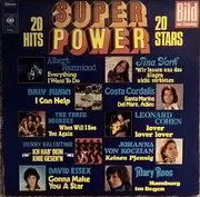 LP - Costa Cordalis / Mary Roos / Tina York a.o. - Super Power 20 Hits 20 Stars