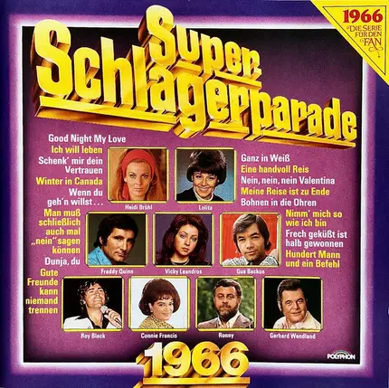 Roy Black, Vicky Leandros, Gerhard Wendland - Super-Schlagerparade 1966