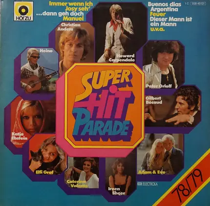 Howard Carpendale, Ireen Shee, Christian Anders a.o. - Superhitparade 78/79