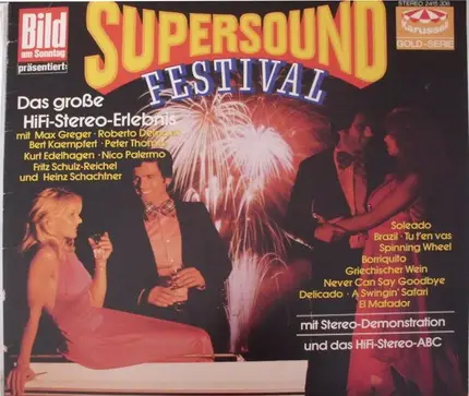 Peter Thomas, Max Greger, Bert Kaempfert a.o. - Supersound Festival