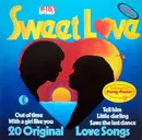 LP - Rod Stewart, Troggs, The Platters, ... - Sweet Love (20 Original Love Songs) - + poster