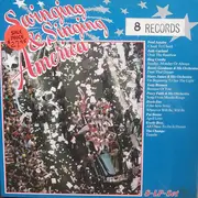 LP-Box - Doris Day / Tony Bennett / Bing Crosbay a.o. - Swinging & Singing America - 8-LP