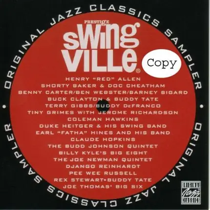 Coleman Hawkins / Herb Ellis a.o. - Swingville - Original Jazz Classics Sampler