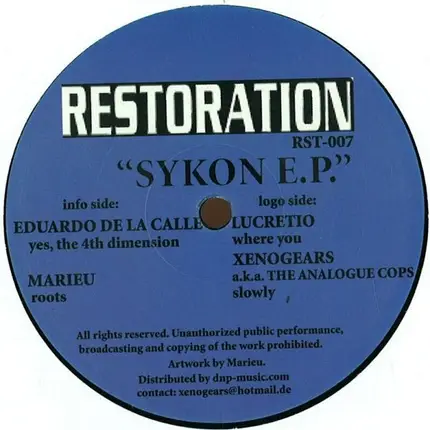 Lucretio, Eduardo de La Calle a.o. - Sykon E.P.