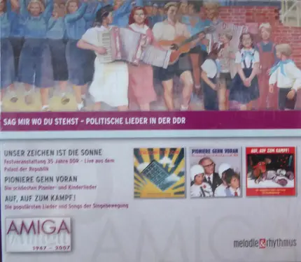 Chor & Orchester Siegurd Brauns, Arbeiterfolk Zwickau,Gerhard Neef, Arbeiterfolk Zwickau, - Sag Mir Wo Du Stehst - Politische Lieder In Der DDR