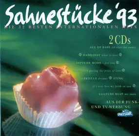 Various Artists - Sahnestücke '93 - Die 32 Besten Internationalen Hits