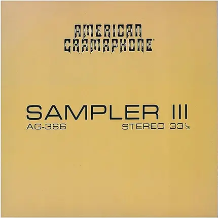 New Age Sampler - Sampler III