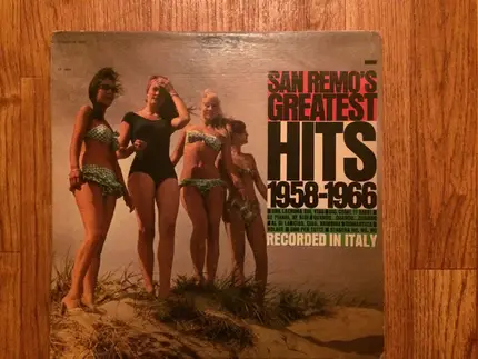 Willy Alberti, Claudio Villa, Gianni Sanjust, a.o. - San Remo's Greatest Hits 1958-1966