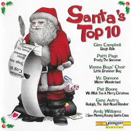 Patti Page, Gene Autry, Pat Boone - Santa's Top 10