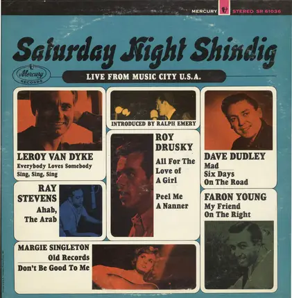 Ralph Emery,Roy Drusky, Leroy Van Dyke - Saturday Night Shindig