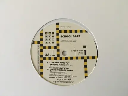 Various - School Daze - Promo sampler from Original Motion Picture Soundtrack