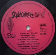 LP - Molotow Soda, V-Mann Joe, Die Skeptiker - Schlachtrufe BRD II - Snake Records