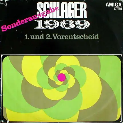 Ina Martell, Ingo Graf, Klaus Sommer, a.o. - Schlager 1969 (1. Und 2. Vorentscheid)