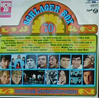 Adamo, Peter Beil, Die Minstrels, a.o. - Schlager Box 70