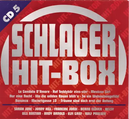 Sarah Jane, Jonny Hill, Alex - Schlager Hit-Box CD5
