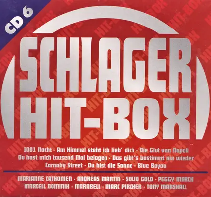 Marianne Cathomen, Ulli Bastian, Andrea M. - Schlager Hit-Box CD6