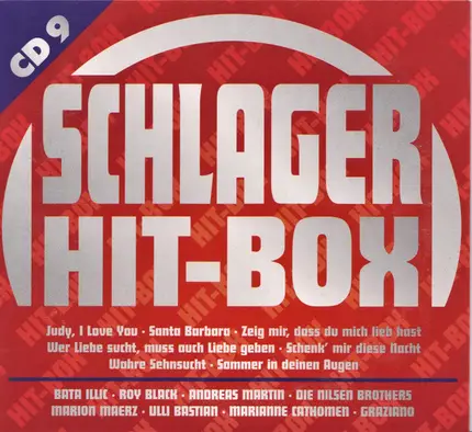 Bata Ilic, Die Kolibris, Roy Black, a.o. - Schlager Hit-Box CD9