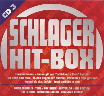Costa Cordalis, Tops, Roy Black - Schlager Hit-Box CD3