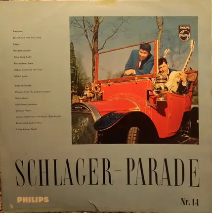 Die Blue Diamonds, Corry Brokken, Willy Hagara, a.o. - Schlager-Parade Nr. 14