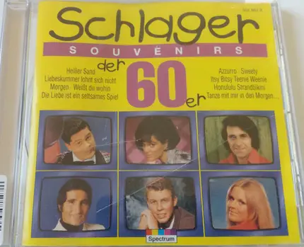 Connie Francis, Peter Rubin, Peter Kraus, a.o. - Schlager Souvenirs Der 60er