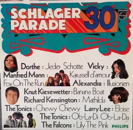 Dorthe, Manfred Mann, Alexandra, a.o. - Schlagerparade 30