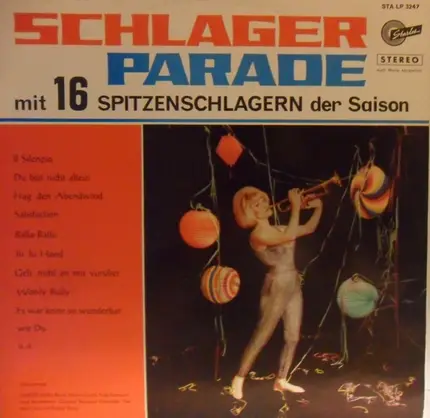 Starlet-Studio-Band, Marion Costa, a.o. - Schlagerparade mit 16 Spitzenschlagern der Saison
