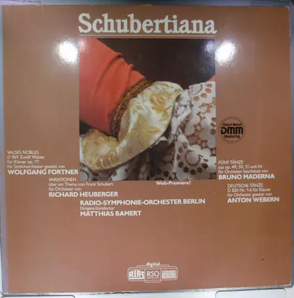 Anton Webern / Matthias Bamert / Bruno Maderna / a.o. - Schubertiana