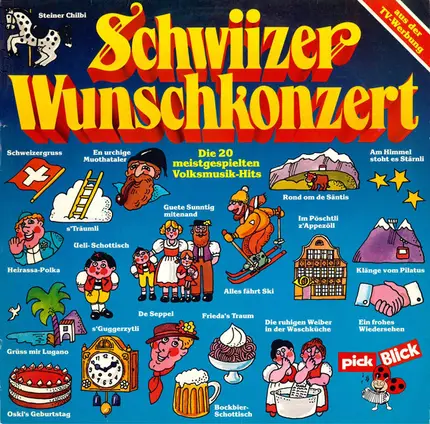 Monika, Ländlerkapelle Carlo Brunner a.o. - Schwiizer Wunschkonzert (Die 20 Meistgespielten Volksmusik-Hits)