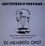 Animal Nightlife, Roy Ayres a.o. - September 87 - Previews