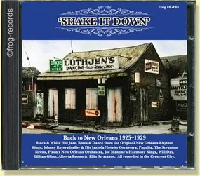 Original New Orleans Rhythm Kings - Shake It Down. Back To New Orleans, 1925-1929