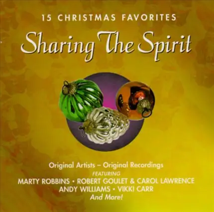 Jerry Wayne, Jody Miller, Ken Griffin - Sharing The Spirit - 15 Christmas Favorites