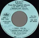 7inch Vinyl Single - Various - Short Selections From New Capitol Albums