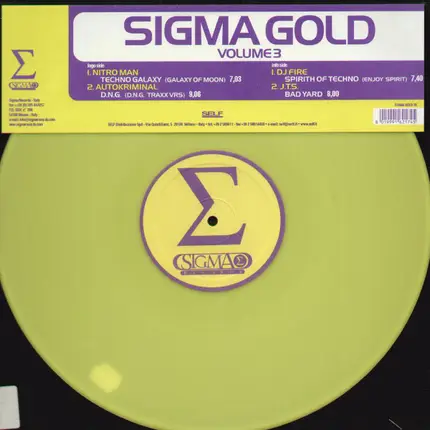Nitro Man / Autokriminal / DJ Fire / J.T.S. - Sigma Gold Volume 3