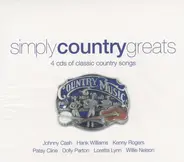 Johnny Cash / Hank Williams / Willie Nelson a.o. - Simply Country Greats