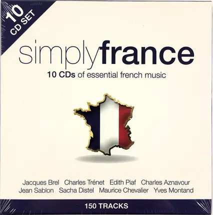 Jacques Brel / Serge Gainsbourg / Josephine Baker a.o. - Simply France